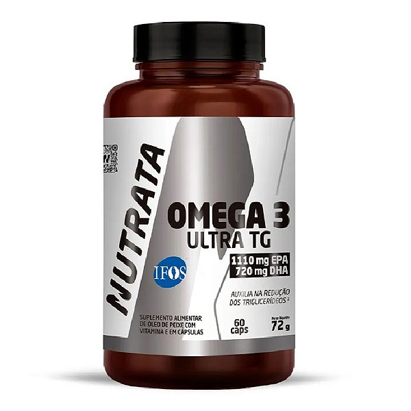 Ômega 3 Ultra TG - Nutrata 60 cápsulas