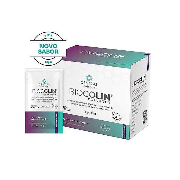 Biocolin Collagen Blueberry - Central Nutrition 30 Sachês