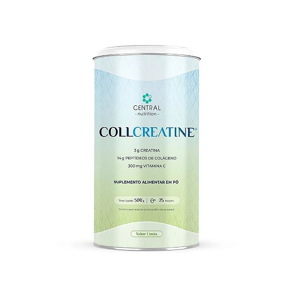 Collcreatine Sabor Limão - Central Nutrition 500g