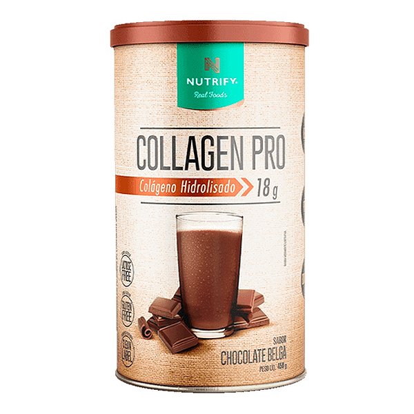 Collagen Pro Body Balance Chocolate Belga - Nutrify 450g