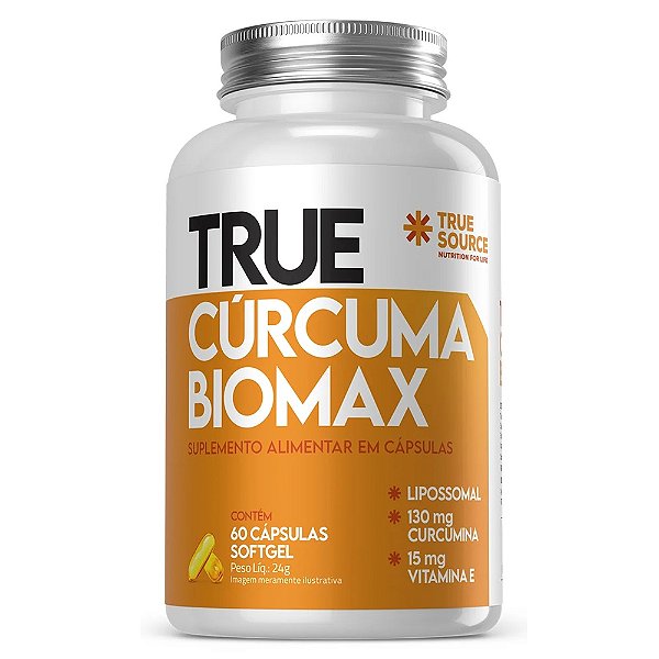 Cúrcuma Biomax - True Source 60 Cápsulas