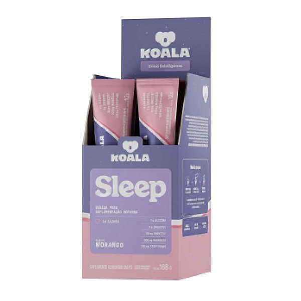 Koala Sleep Sabor Morango To Go - 14 Sticks