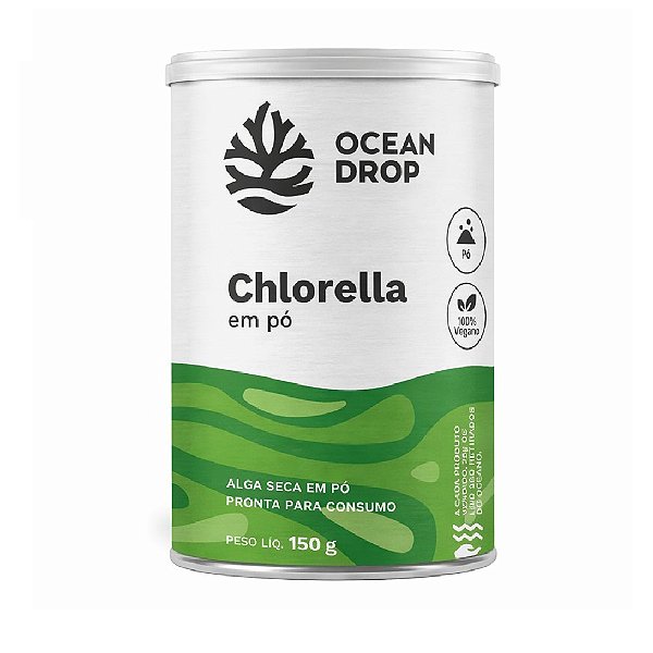 Chlorella Em Pó - Ocean Drop 150g