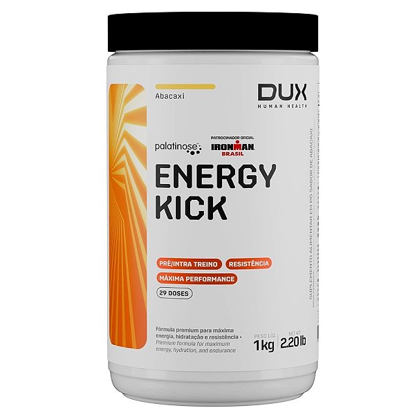 Energy Kick Sabor Abacaxi - Dux 1kg