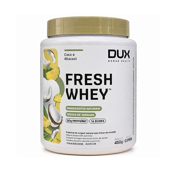 Freshwhey Abacaxi E Coco - Dux 450g