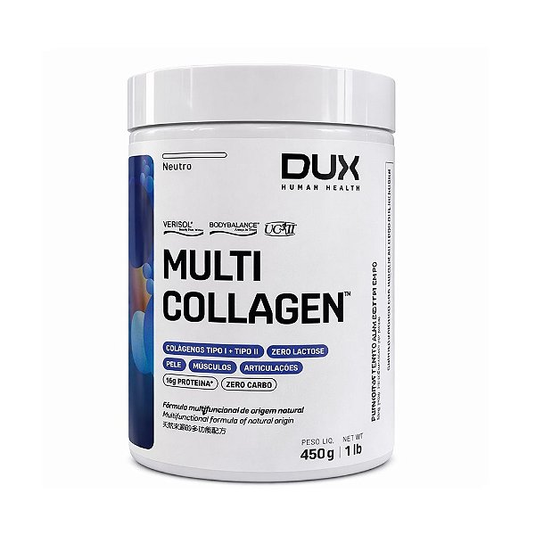 Multi Collagen Sabor Neutro - Dux 450g