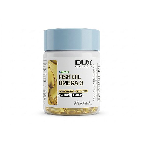 Ômega 3 Fish Oil - Dux Nutrition 60 Cápsulas