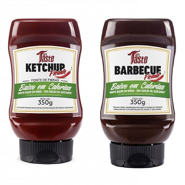 Ketchup + Barbecue Picante - Mrs Taste 350g