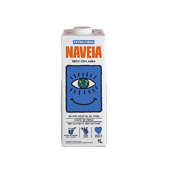 Naveia - Leite Vegetal Extra Fibra 1l