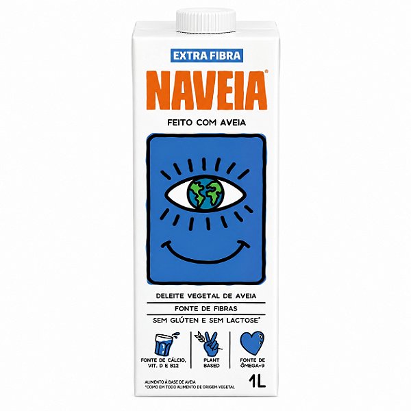 Naveia - Leite Vegetal Extra Fibra 1l