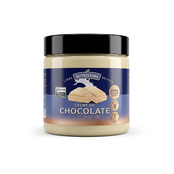 Creme de Chocolate Branco - Nutríssima 450g