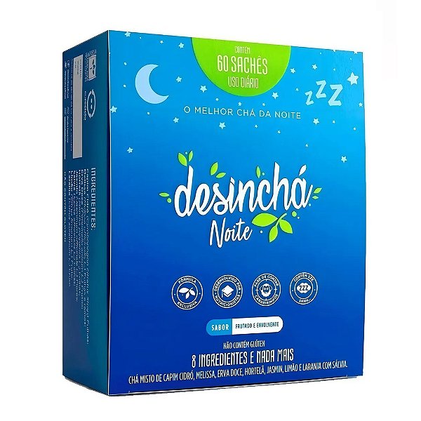 DESINCHÁ Noite - 60 Sachês