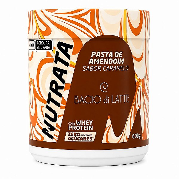 Pasta Bacio di Latte Caramelo Salgado - Nutrata 600g