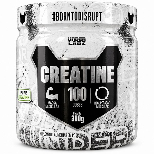 Creatina 100% Pura - Sem Sabor - Under Labz 300g