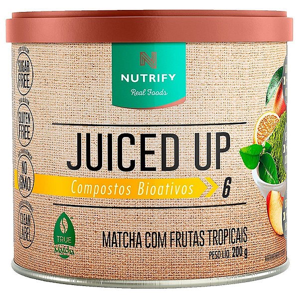 Juiced Up Matchá e Frutas Tropicais (Energético Natural) - Nutrify 200g