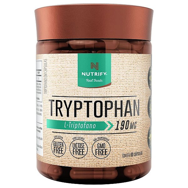 Tryptophan ( L-Triptofano) - Nutrify 60 cápsulas