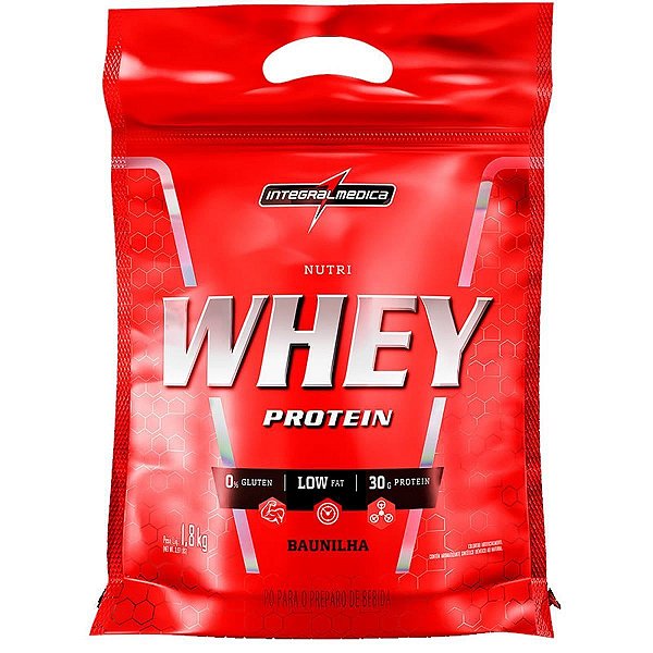 Nutri Whey Protein Baunilha - Integralmédica 1,8Kg