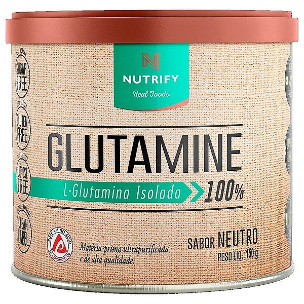 Glutamina (L-glutamina Isolada) - Nutrify 150g