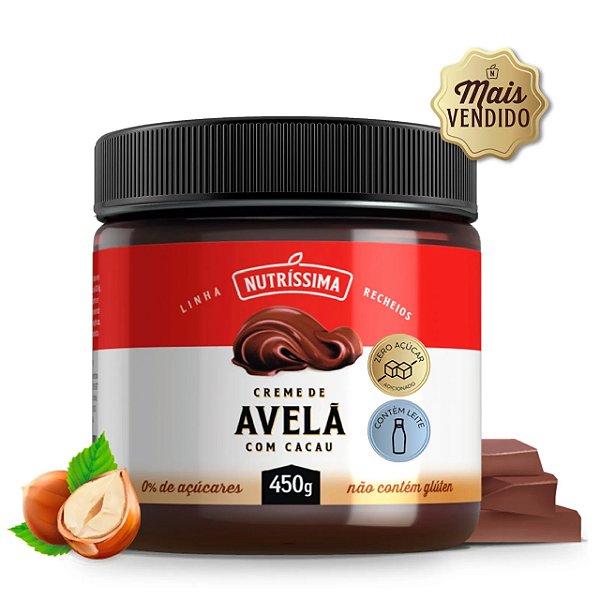 Creme de Avelã com Cacau - Nutríssima 450g