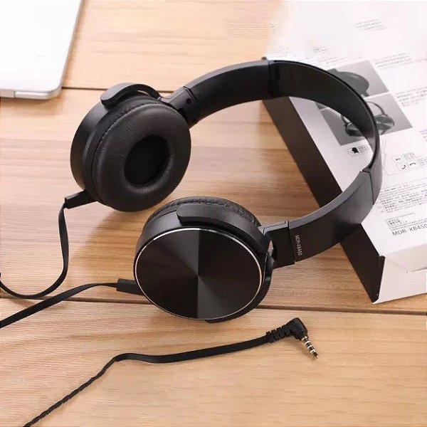 Fone De Ouvido Headphone Extra Bass Potente Áudio Celular Pc