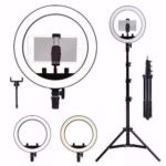 Ring Light 10 Polegadas 26cm Kit Completo Tripé e Dimmer