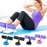 Suporte Para Abdominal Com Ventosa Apoiador De Pés Ajustável