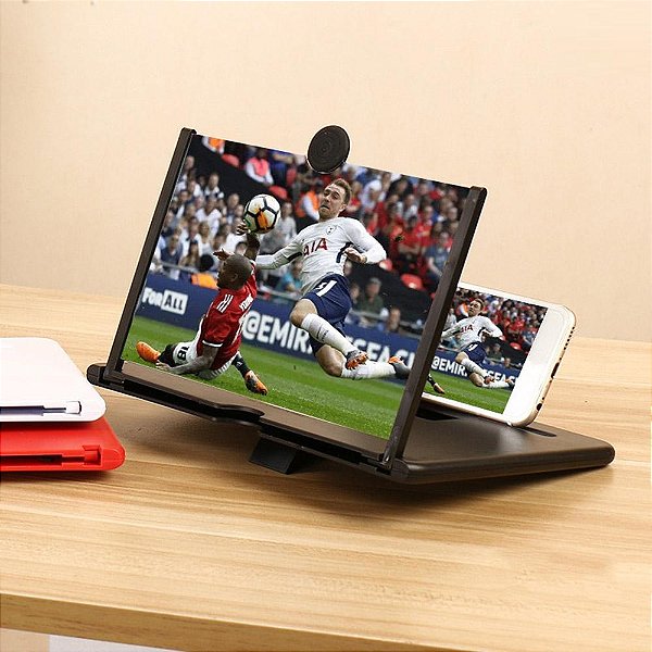 Amplificador de Imagem da Tela do Celular Ampliada Zoom Lupa 3D