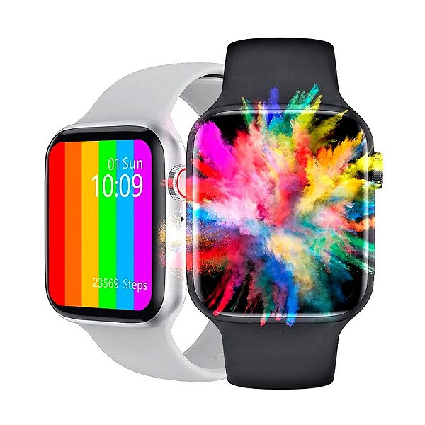 Relógio Smartwatch W26 Troca Pulseira e Faz Ligação