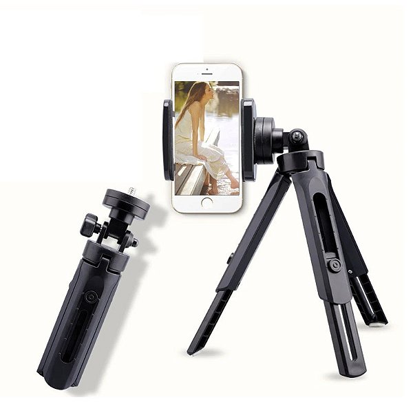 Tripé de Mesa TriPod Support Para Celular – Até 28 Cm