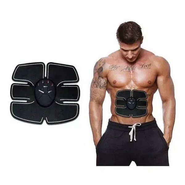 Tonificador de Abdômen EMS Estimulador Muscular Abdominal Elétrico