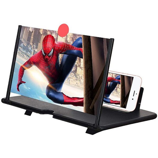 Amplificador de Imagem da Tela do Celular Ampliada Zoom Lupa 3D – 7″
