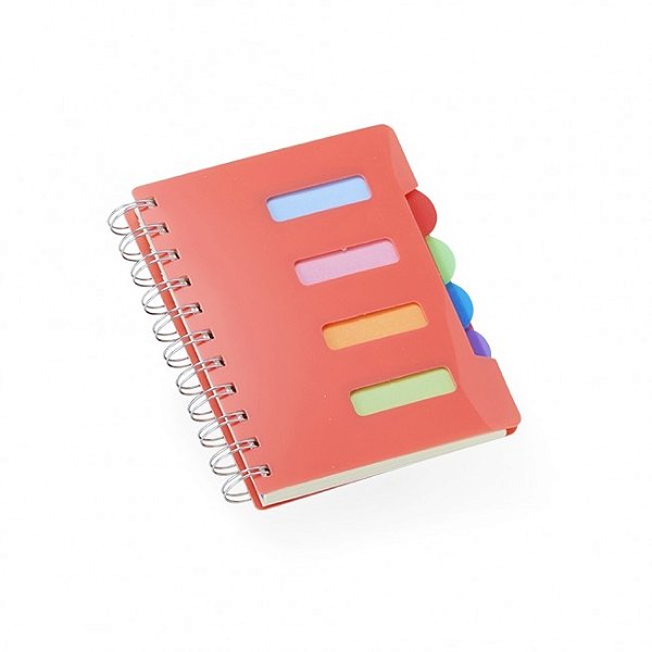 Caderno Pequeno com Divisórias