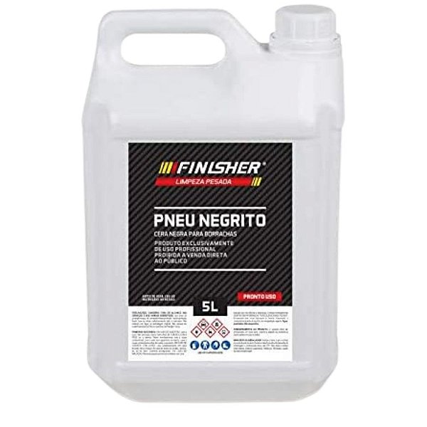 FINISHER® LP - PNEU NEGRITO - GALAO 5 LITROS