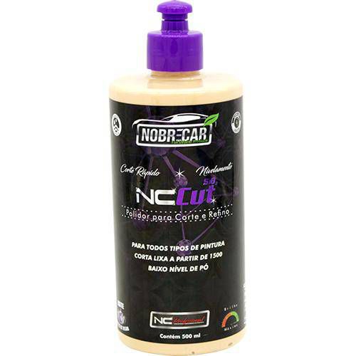 NC CUT PLUS Sio2 500g NOBRECAR Corte e Refino