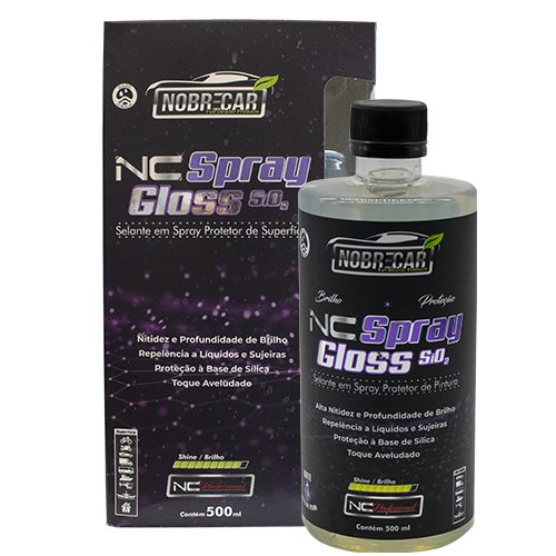 Selante de Pintura SPRAY GLOSS 500 ML NOBRECAR