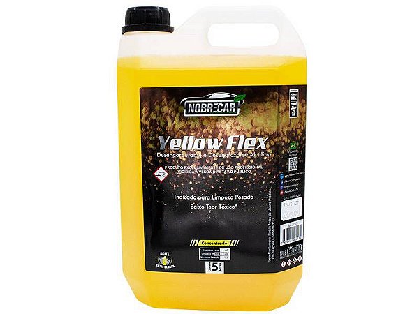 Desengraxante Alcalino YELLOW FLEX 5L NOBRECAR