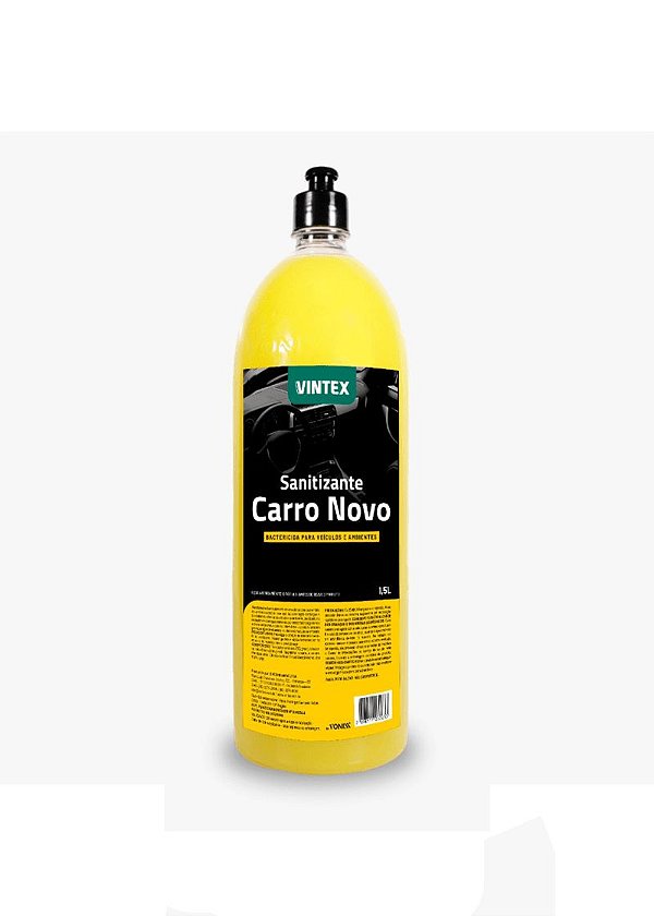 Aromatizante e SANITIZANTE CARRO NOVO 1,5L Vintex