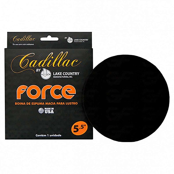 BOINA DE ESP. FORCE - LUSTRO PRETA 5,5" CADILLAC