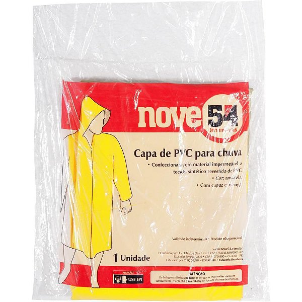 Capa de Chuva Nove54 - G