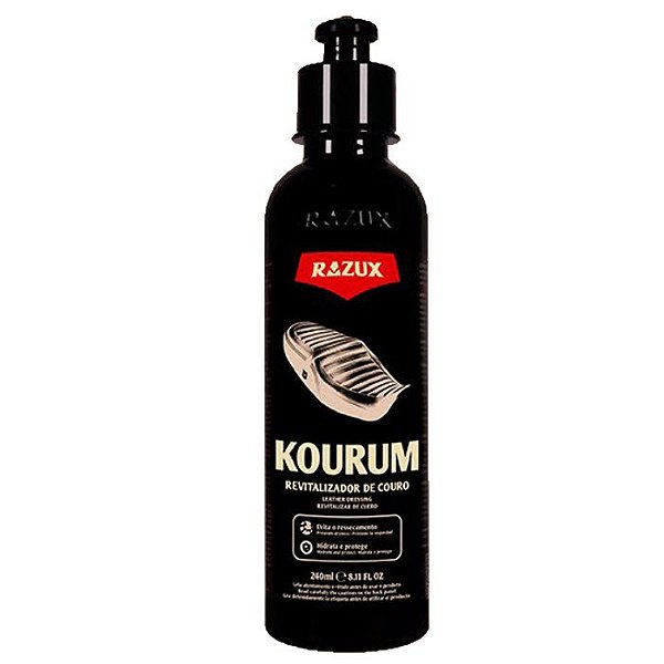 KOURUM 240ml Revitalizador de Couro de Motos Razux