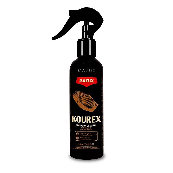 KOUREX 240ML Limpador de Couro para Motos Razux