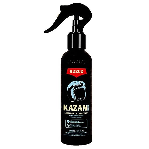 KAZAN BLUE 240ML Limpador de Capacetes Razux