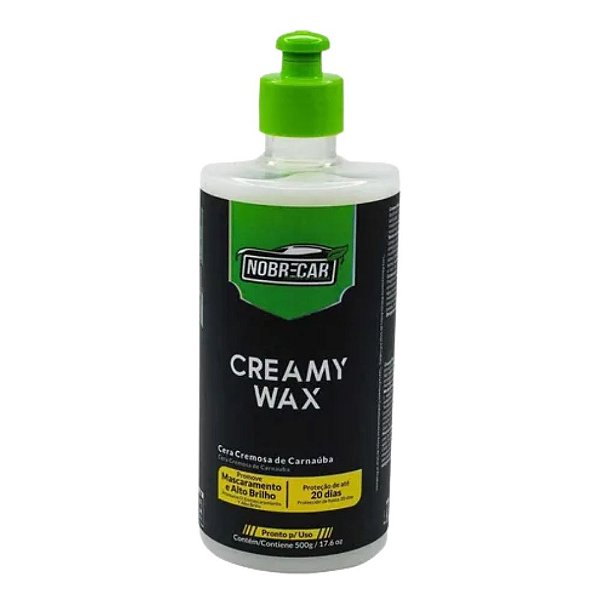 Cera de Carnaúba CREAMY WAX 500G NOBRECAR