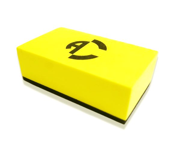 Taco Aplicador de Coating Espuma Amarelo 9x5cm Auto Crazy