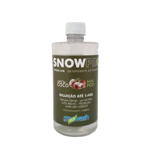 SNOWPRO Shampoo Automotivo com oleo de coco 500ml - Go Eco Wash