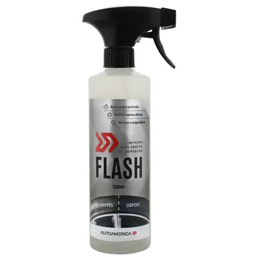 FLASH LIMPADOR DE BORRACHA AUTOAMERICA- 500ML