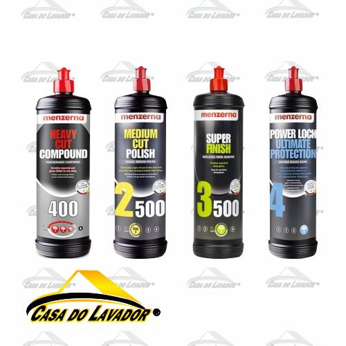 Combo Polimento Menzerna Completo (4 Produtos 250ml)