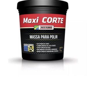 Massa de Polir Extra Forte Maxi Rubber  - 1kg