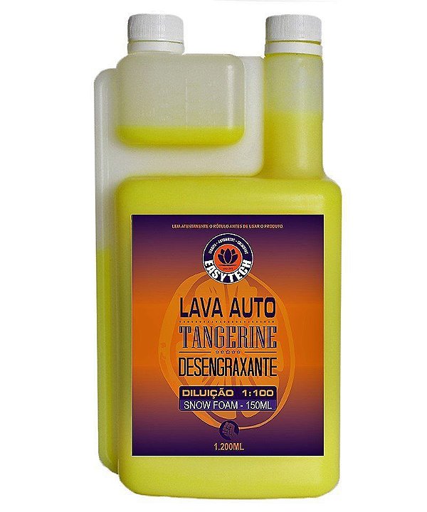 Shampoo Desengraxante 1:100 Tangerine 1200ml Easytech