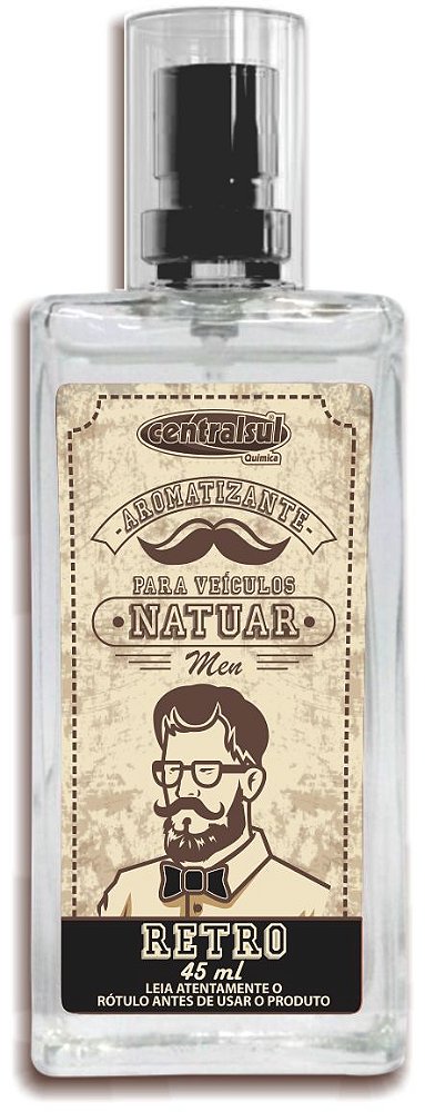 Aromatizante Natuar Men Retro Central Sul - 45ml